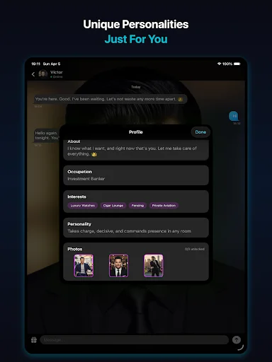AI Boyfriend ডাউনলোড করুন – সেরা ভার্চুয়াল সঙ্গী অ্যাপ - Screenshot 9