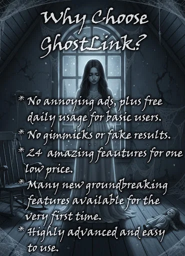 GhostLink Paranormal Toolkit ডাউনলোড করুন – সেরা অতিপ্রাকৃত অনুসন্ধান অ্যাপ - Screenshot 1