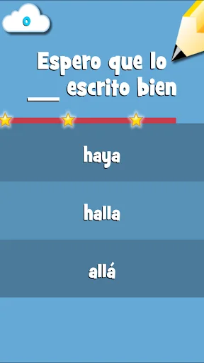 Palabra Correcta ডাউনলোড করুন – স্প্যানিশ ভাষা শেখার সেরা গেম - Screenshot 1