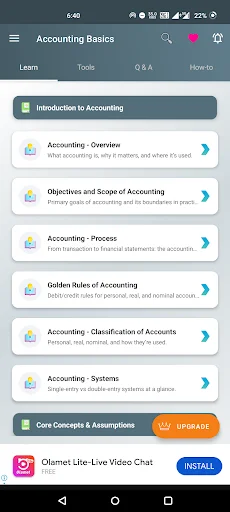 Accounting Basics ডাউনলোড করুন – হিসাববিজ্ঞানের মূল বিষয় শিখুন - Screenshot 1