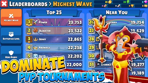 Idle Hero TD Tower Defense RPG ডাউনলোড করুন – সেরা স্ট্র্যাটেজি গেম - Screenshot 5