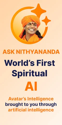 Ask Nithyananda AI ডাউনলোড করুন – বিশ্বের প্রথম আধ্যাত্মিক এআই - Screenshot 1