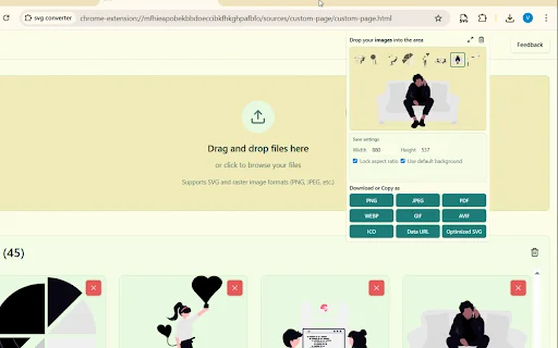 SVG Converter ডাউনলোড করুন – সেরা ইমেজ কনভার্টার টুল - Screenshot 2