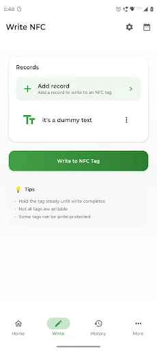 NFC/RF Reader and Writer ডাউনলোড করুন – দ্রুত NFC রিড ও রাইট - Screenshot 3