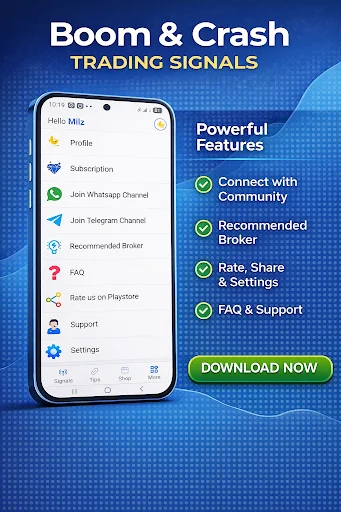 Boom & Crash Trading Signals ডাউনলোড করুন – সেরা ট্রেডিং টিপস - Screenshot 6