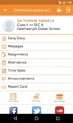 Geetanjali Schools অ্যাপ ডাউনলোড করুন – অভিভাবকদের জন্য সেরা সমাধান - Screenshot 4