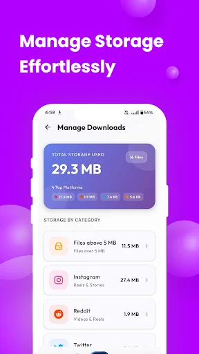 Reels Downloader ডাউনলোড করুন – দ্রুত এবং সহজ ভিডিও সেভার - Screenshot 7