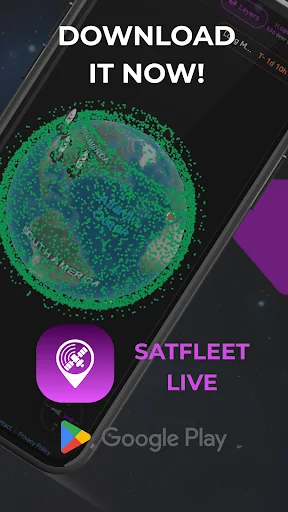 SatFleet ডাউনলোড করুন – স্যাটেলাইট ও রকেট ট্র্যাকার অ্যাপ - Screenshot 8