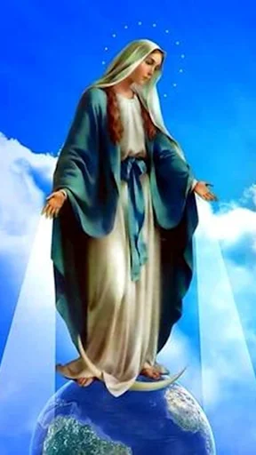 Mother Mary Wallpapers ডাউনলোড করুন – সেরা ধর্মীয় ওয়ালপেপার - Screenshot 4