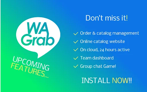 WAGrab ডাউনলোড করুন – সেরা WhatsApp মার্কেটিং ও অটোমেশন টুলস - Screenshot 5