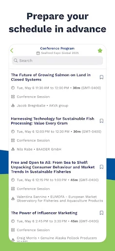 Seafood Expo Global অ্যাপ ডাউনলোড করুন – অফিসিয়াল ইভেন্ট গাইড - Screenshot 9
