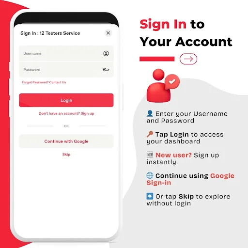 12 Testers Closed Testing ডাউনলোড করুন – দ্রুত অ্যাপ পাবলিশিং - Screenshot 9