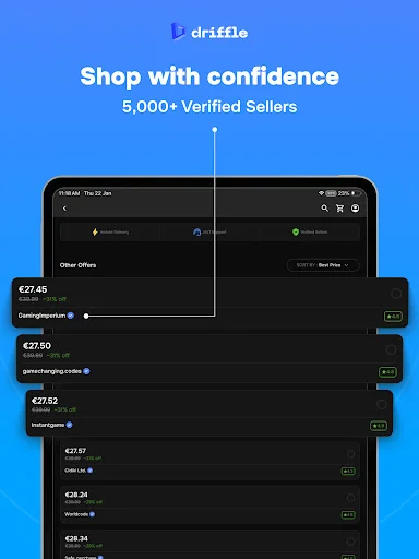 Driffle Marketplace ডাউনলোড করুন – গেমারদের জন্য সেরা শপিং অ্যাপ - Screenshot 13