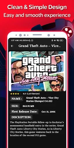 PSP Games Library Hub ডাউনলোড করুন – ক্লাসিক গেমের বিশাল সংগ্রহ - Screenshot 5