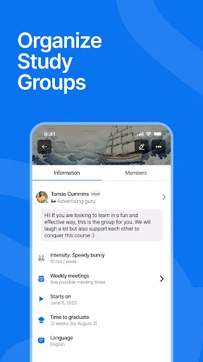 Circles – Learning Together ডাউনলোড করুন: সেরা স্টাডি গ্রুপ অ্যাপ - Screenshot 1