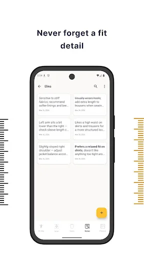 Tailor Body Measurements by DM ডাউনলোড করুন – দর্জি ও সেলাইয়ের জন্য সেরা অ্যাপ - Screenshot 7