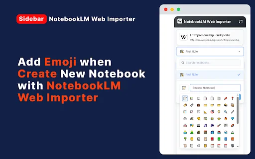 Notebooklm Web Importer ডাউনলোড করুন – এক ক্লিকে নোটবুক সেভ করুন - Screenshot 4