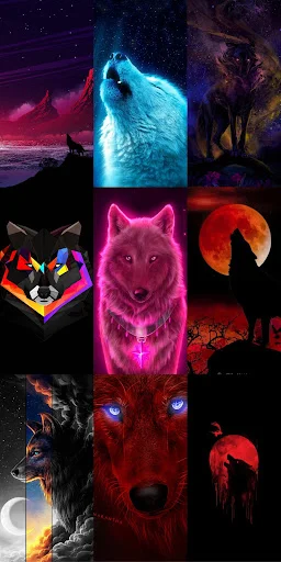 Wolf Wallpaper HD ডাউনলোড করুন – সেরা নেকড়ে ওয়ালপেপার ফ্রি - Screenshot 9