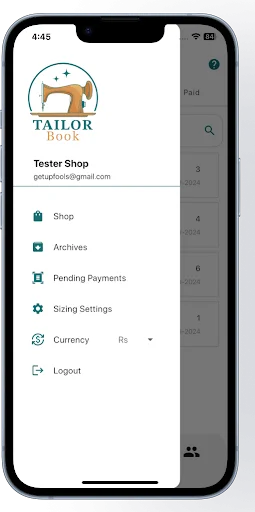 Tailor Book ডাউনলোড করুন – দর্জি ব্যবসার হিসাব রাখার সেরা অ্যাপ - Screenshot 5