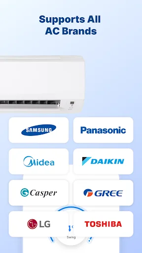 Smart AC Remote Control ডাউনলোড করুন – ইউনিভার্সাল এসি রিমোট ফ্রি - Screenshot 3