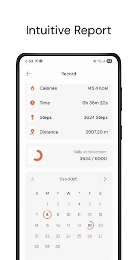 Step Counter – Pedometer ডাউনলোড করুন – সেরা ফ্রি পেডোমিটার - Screenshot 6