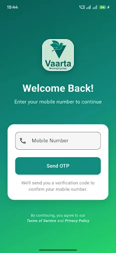 Vaarta Messaging App ডাউনলোড করুন – দ্রুত, নিরাপদ এবং ব্যক্তিগত চ্যাট - Screenshot 1