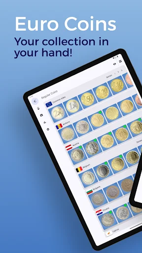 Euro Coins অ্যাপ ডাউনলোড করুন – আপনার ইউরো কয়েন সংগ্রহ ট্র্যাক করুন - Screenshot 8
