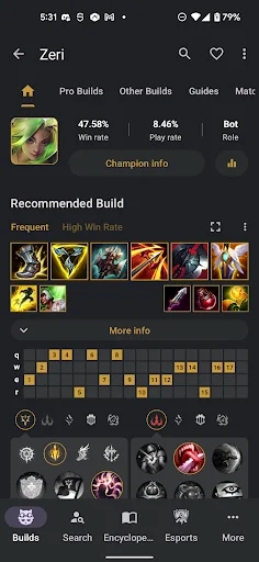 LoL Catalyst ডাউনলোড করুন – League of Legends সেরা বিল্ড গাইড - Screenshot 2
