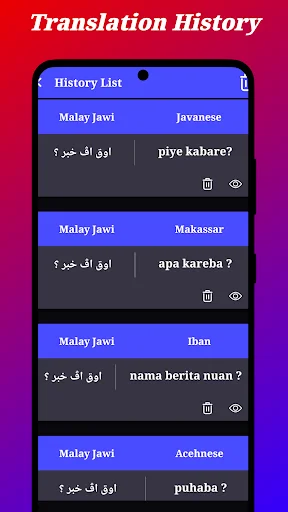 Malay Jawi Translator অ্যাপ ডাউনলোড করুন – দ্রুত অনুবাদ টুল - Screenshot 6