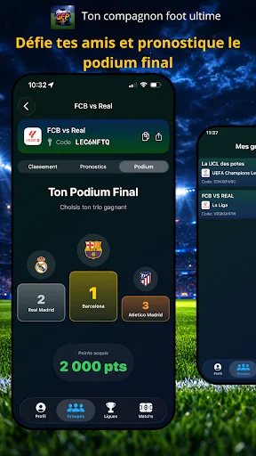 Go Football Prono ডাউনলোড করুন – লাইভ স্কোর ও ফুটবল প্রেডিকশন - Screenshot 1