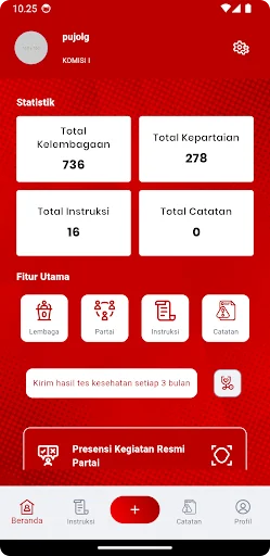 Monitoring Perjuangan Partai ডাউনলোড করুন – PDI Perjuangan এর জন্য সেরা টুল - Screenshot 1