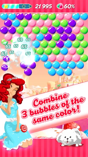 Candy Bubble ডাউনলোড করুন – ১০০০+ লেভেলের মজাদার বাবল পপিং গেম - Screenshot 2