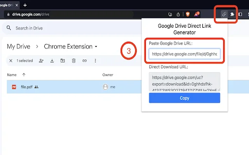 Google Drive Direct Link Generator ডাউনলোড করুন – সরাসরি ডাউনলোড লিঙ্ক - Screenshot 2