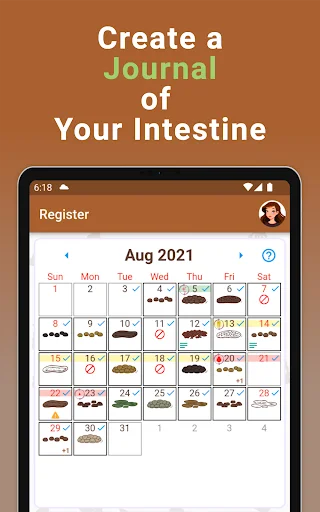 Happy Poop ডাউনলোড করুন – অন্ত্রের স্বাস্থ্যের সহজ ট্র্যাকার - Screenshot 9