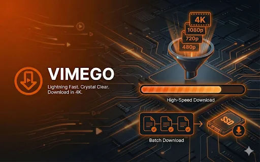 Vimego ডাউনলোড করুন – সেরা ভিডিও ডাউনলোডার ব্রাউজার এক্সটেনশন - Screenshot 3