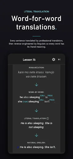 Lingora Language Courses ডাউনলোড করুন – সেরা ভাষা শিক্ষার অ্যাপ - Screenshot 3