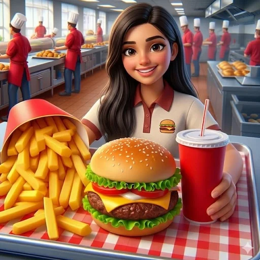 Burger Simulator 3D ডাউনলোড করুন – সেরা রেস্টুরেন্ট ম্যানেজমেন্ট গেম