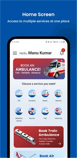 Zenzo Customer অ্যাপ ডাউনলোড করুন – দ্রুত জরুরি পরিষেবা নিন - Screenshot 3