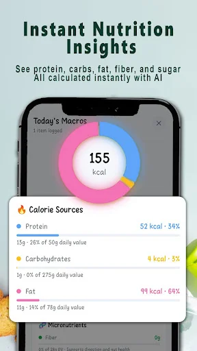 Caldef: AI Calorie Tracker ডাউনলোড করুন – সেরা ক্যালোরি কাউন্টার - Screenshot 8
