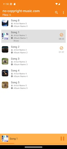 MusicSync ডাউনলোড করুন – Google Drive থেকে অফলাইন মিউজিক প্লেয়ার - Screenshot 8