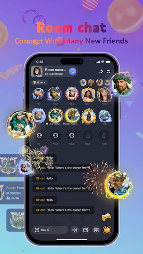 Wanasa-Chat & Game ডাউনলোড করুন – সেরা গ্রুপ চ্যাট অ্যাপ - Screenshot 2