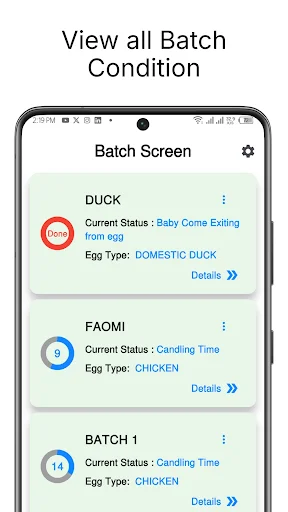 Hatch Easy ডাউনলোড করুন – ডিম ফোটানোর সেরা ইনকিউবেটর অ্যাপ - Screenshot 11