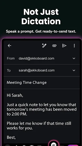 EkkoBoard AI Voice Keyboard ডাউনলোড করুন – দ্রুত ভয়েস টাইপিং - Screenshot 11