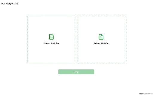 Pdf Merger – Merge PDF Files Online | ফ্রি গুগল ক্রোম এক্সটেনশন - Screenshot 1