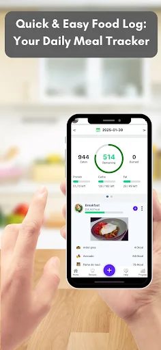 AlexaFit – Calorie Tracker ডাউনলোড করুন – স্বাস্থ্যকর জীবনের সঙ্গী - Screenshot 1