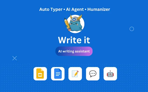 Write It: Humanizer and Auto Typer ডাউনলোড করুন – AI রাইটিং টুল - Screenshot 5