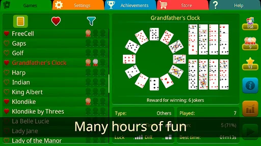 Solitaire Master ডাউনলোড করুন – সেরা ক্লাসিক কার্ড গেম কালেকশন - Screenshot 32