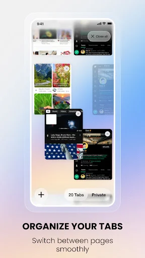 Wiro Browser ডাউনলোড করুন – দ্রুত এবং নিরাপদ ব্রাউজিং উপভোগ করুন - Screenshot 5