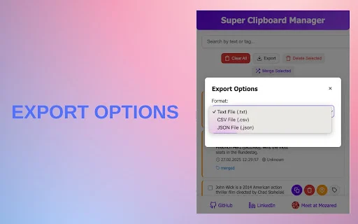 Super Clipboard Manager ডাউনলোড করুন – কপি পেস্ট হিস্ট্রি ও প্রোডাক্টিভিটি টুল - Screenshot 5