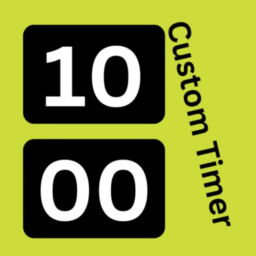 Custom Countdown Timer ডাউনলোড করুন – সেরা টাইমার ও স্টপওয়াচ